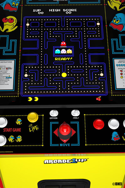 Arcade1Up Pac - Man Deluxe Arcade Game - Arcade 1up® Arcade Cabinets