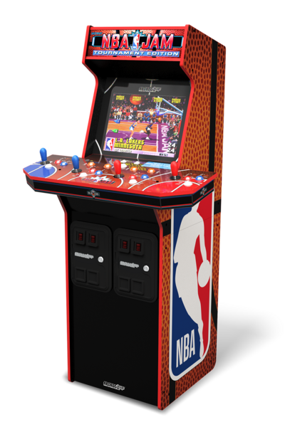 Arcade1Up Nba Jam 30Th Anniversary Deluxe Arcade Machine - Arcade 1up ...